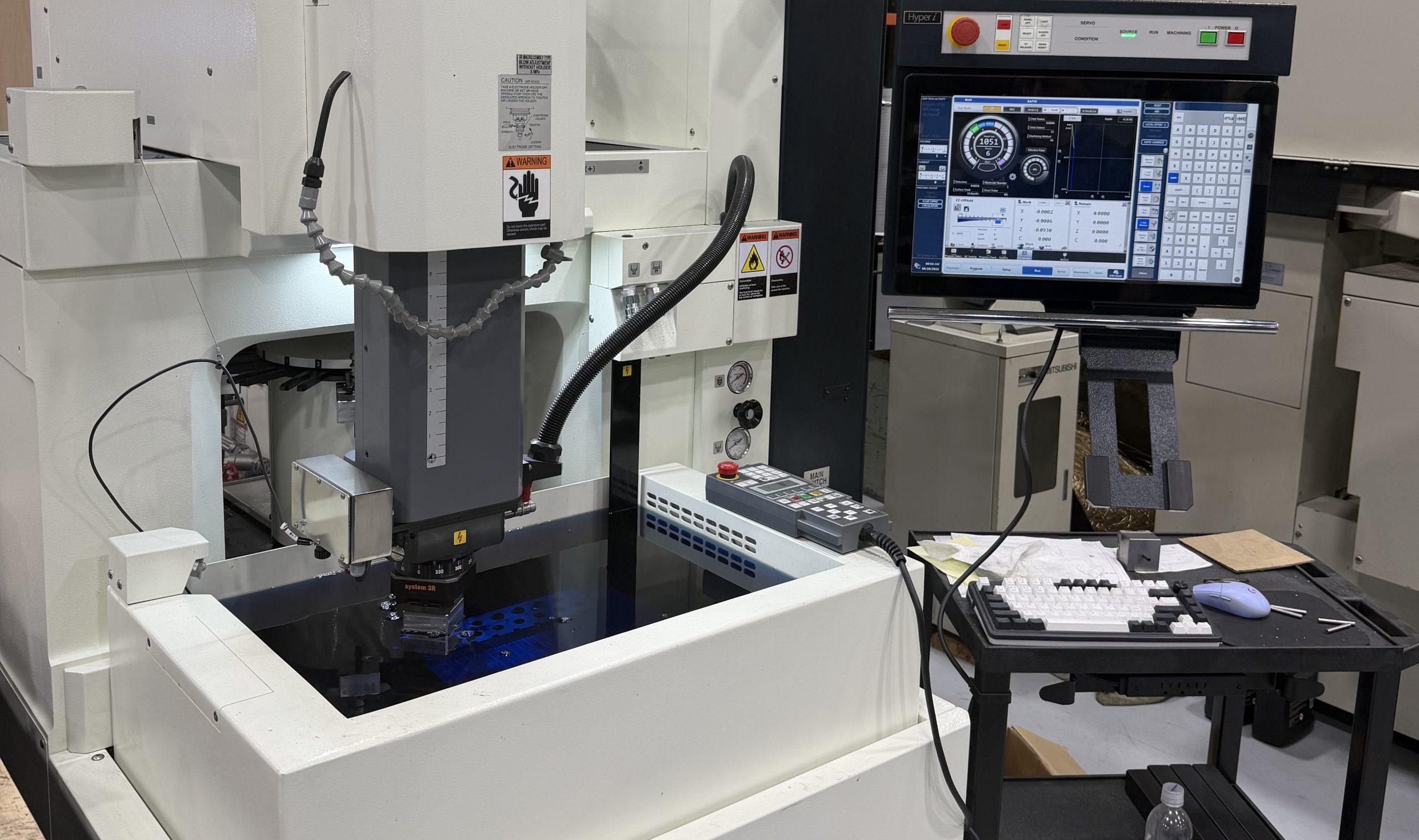 Firstar Adds Sinker EDM Machine to Shop Lineup